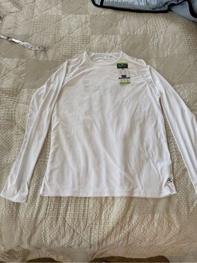 Men's Long Sleeve Performance Tee - White